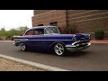 1957 Chevrolet Chevy Bel Air Custom aka Bill Air Engine Sound on My Car Story with Lou Costabile