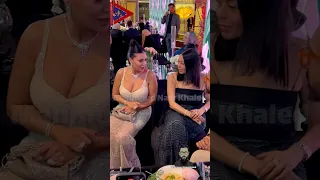 رانيا يوسف ولقاء الخميسي وزوجها محمد عبدالمنصف في فرح جومانه ابنة المنتج ممدوح شاهين 