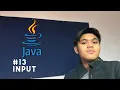 Java Tutorial Input Bahasa Malaysia