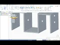 How to Extrude cut in solid edge for beginners