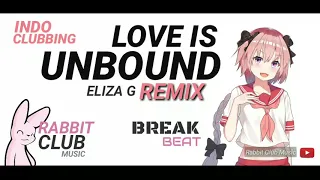 eliza g love is unbound breakbeat remix rabbit club music indoclubbing