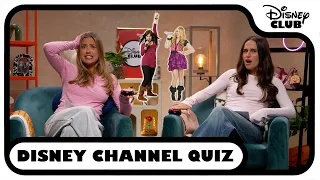 How Many Disney Channel Questions Can YOU Get Right? 👀 | Trivia Quiz with Liv & Evie @DisneyClubUK