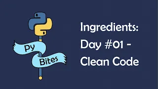 Key Ingredients Training Day - Clean Code