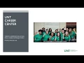 An Introduction to the UNT Career Center