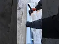 Download Lagu Cutting metal pipe cleanly with an angle grinder for precise results MP3