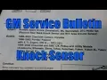 GMC Chevy P0332 P0327 Knock Sensor Circuit Low Input TSB