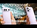Vivo V70(S50) \u0026 Vivo X300 FE,  FULL Detailed LEAK — Launch Date Confirmed!