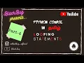 Python Tutorial in Tamil Part 4 Looping Statements Black Bug