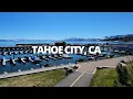 Exploring Tahoe City California USA Walking Tour