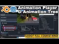 How to Use Animation Player and Tree in Godot Tutorial in Hindi