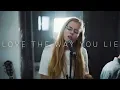 Download Lagu Rihanna - Love The Way You Lie (Cover by Dave Winkler \u0026 Lorena Kirchhoffer)