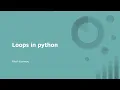 HSC Python Lesson Loops