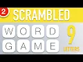 Scrambled Word Games Vol 2 - Guess the Word Game 9 Letter Words