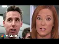 Download Lagu 'Lab-invented spin': Jen Psaki SHREDS Josh Hawley