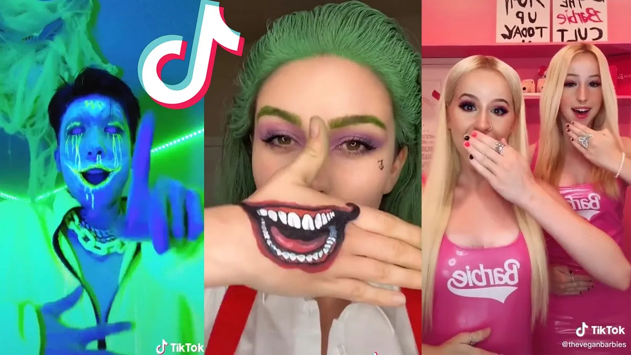 Look at me I put face on WOW ( lil darkie - haha ) tiktok compilation