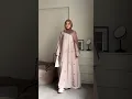 REKOMENDASI ABAYA COQUETTE REMAJA untuk kajian 😍💖🥹 #shorts #abaya #lebaran