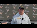 Vanderbilt football offensive coordinator Tim Beck April 2 2026