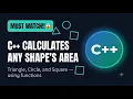 I Made C Calculate ANY Shape s Area in Fifteen MInutes Only