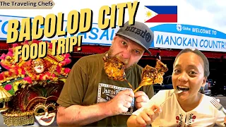 Trying THE BEST OF FILIPINO FOOD | BACOLOD Chicken Inasal and More! | Filipino Food Review