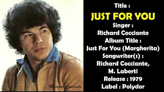 Download RICHARD COCCIANTE  JUST FOR YOU  (SWEET MEMORIES) MP3