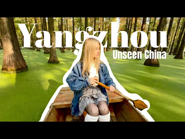 I visited China’s Matcha Lake 🍵 - Yangzhou 扬州 Travel Vlog | Fairytale China 🇨🇳 