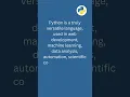 Versatility across domains in Python