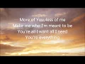 Colton Dixon - More Of You
