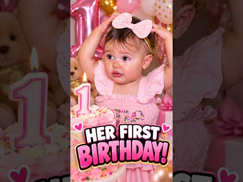 Today is her 1st Birthday! #Cute #Podcast #Baby #Parenting
