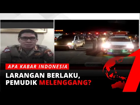Larangan Mudik Resmi Diberlakukan, Sebanyak 381 Pos Penyekatan Mulai Dijalankan | AKI Pagi tvOne