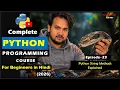 Python String Methods Explained Common String Functions Python Tutorial - Episode 23