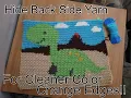 Hide Backside Yarn on Your Graphghan Cleaner Color Changes on Good Side