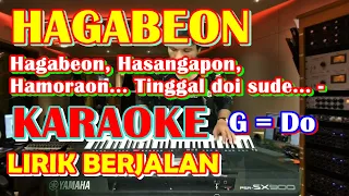 Download KARAOKE HAGABEON, HASANGAPON, HAMORAON G= Do MP3
