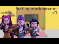 Download Lagu Past K-pop demon hunters + saja boys react to future! (2/2)
