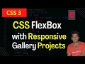 Complete CSS Flexbox Tutorial in Hindi image Gallery with Flexbox