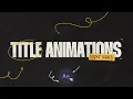 5 Title Text Animations After Effects Tutorial