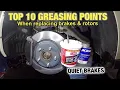 Download Lagu Top 10 Brake system GREASING Points, How to grease the brake system