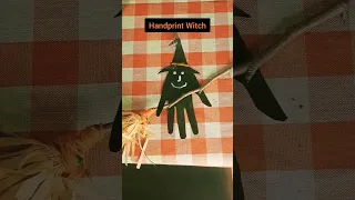 Halloween Handprint Witch