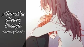 Download Nightcore - Almost Is Never Enough (Switching Vocals) MP3