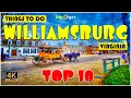 Williamsburg VA Virginia Things to do Best Places to Visit Colonial Travel Guide 4K