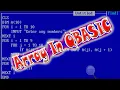 Arrays in QBasic 1 Dimensional Array 2 Dimensional Array Sorting Searching