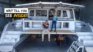 The Systems Fit Out BEGINS! (Building Our Own Aluminum Catamaran From Scratch Pt. 23)