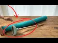 Grab a toilet plunger and a pool noodle for this brilliant bathroom hack