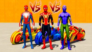 BIG SPIDERMAN VS IRONSPIDER - Spider-Man vs Venom😱 One Team Wins | #spiderman #hulk #spidermanvshulk