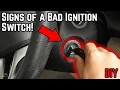 Signs Symptoms of a Bad Ignition Switch