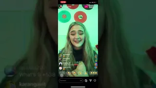 lizzy greene answers questions on instagram live 3 21 20