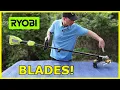 BLADES Convert RYOBI 18V string trimmer to a BLADE CUTTER