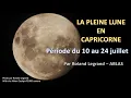 Download Lagu Pleine Lune en Capricorne le 10 juillet. Voici la période jusqu'à la Nouvelle Lune en Lion le 24