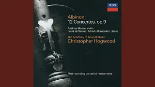 Download Albinoni: Concerto a 5 in D minor, Op. 9, No. 2 for Oboe, Strings, and Continuo - 1. Allegro e... MP3