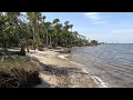 Secret Beach Along the Halifax River in Ormond Beach Florida