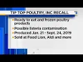 Poultry recall at Food Lion Aldi
